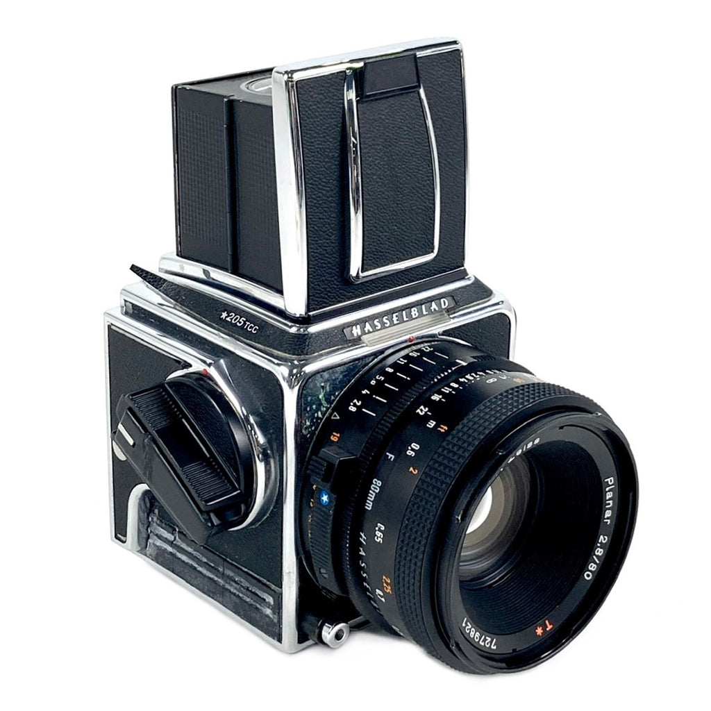 ハッセルブラッド Hasselblad 205TCC + Planar T* FE 80mm F2.8 中判カメラ 【中古】