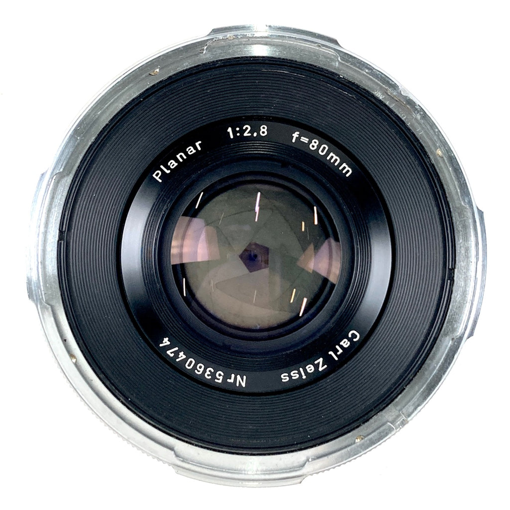 カール・ツァイス Carl Zeiss Planar 80mm F2.8 ［ジャンク品］ 中判カメラ用レンズ 【中古】