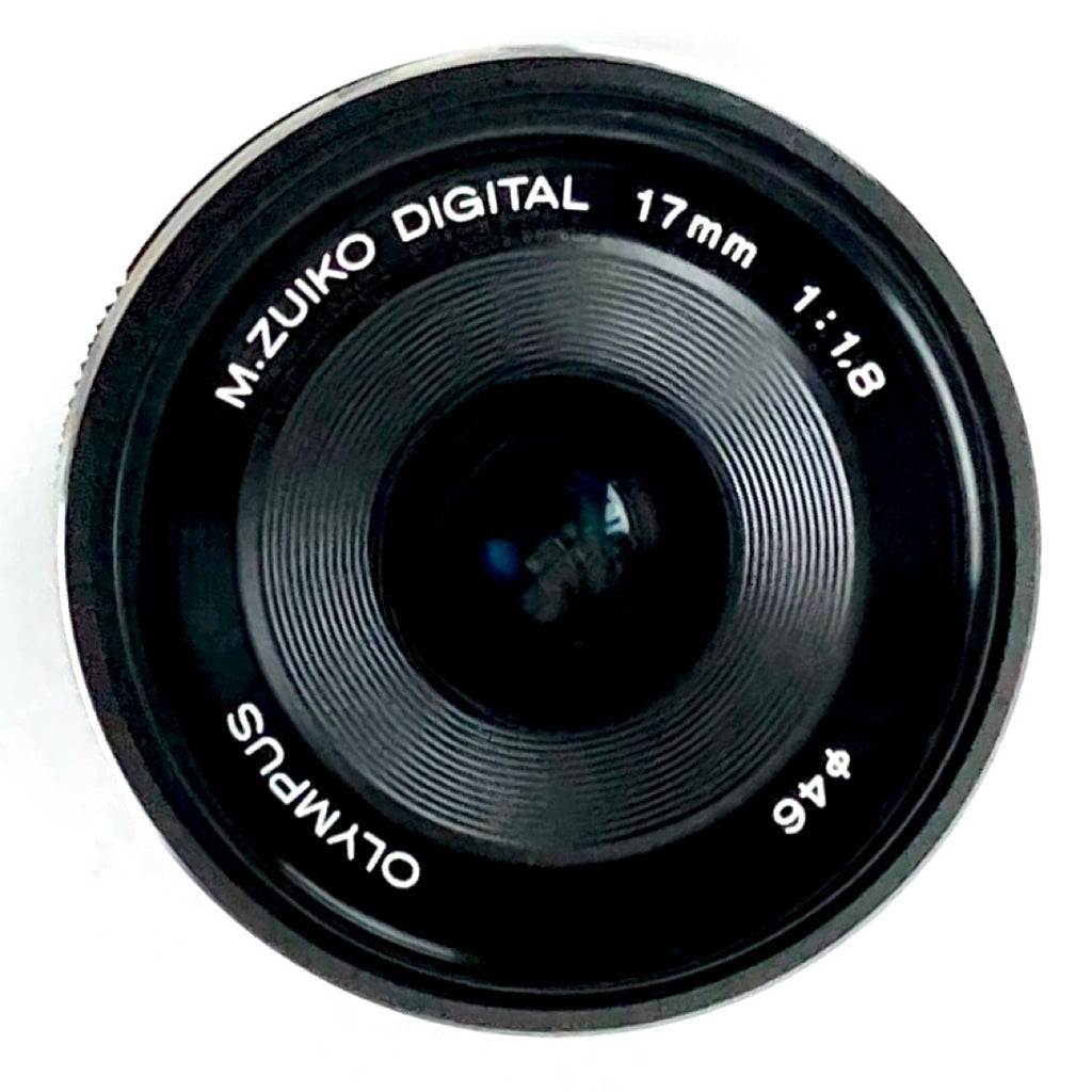 オリンパス OLYMPUS M.ZUIKO DIGITAL 17mm F1.8 ブラック 一眼カメラ用レンズ（オートフォーカス） 【中古】