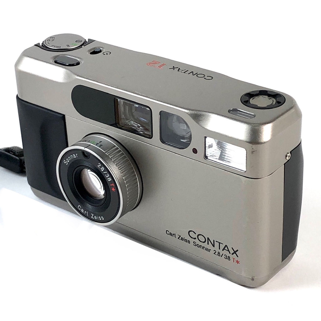 コンタックス CONTAX T2 チタンシルバー ［ジャンク品］ フィルム コンパクトカメラ 【中古】