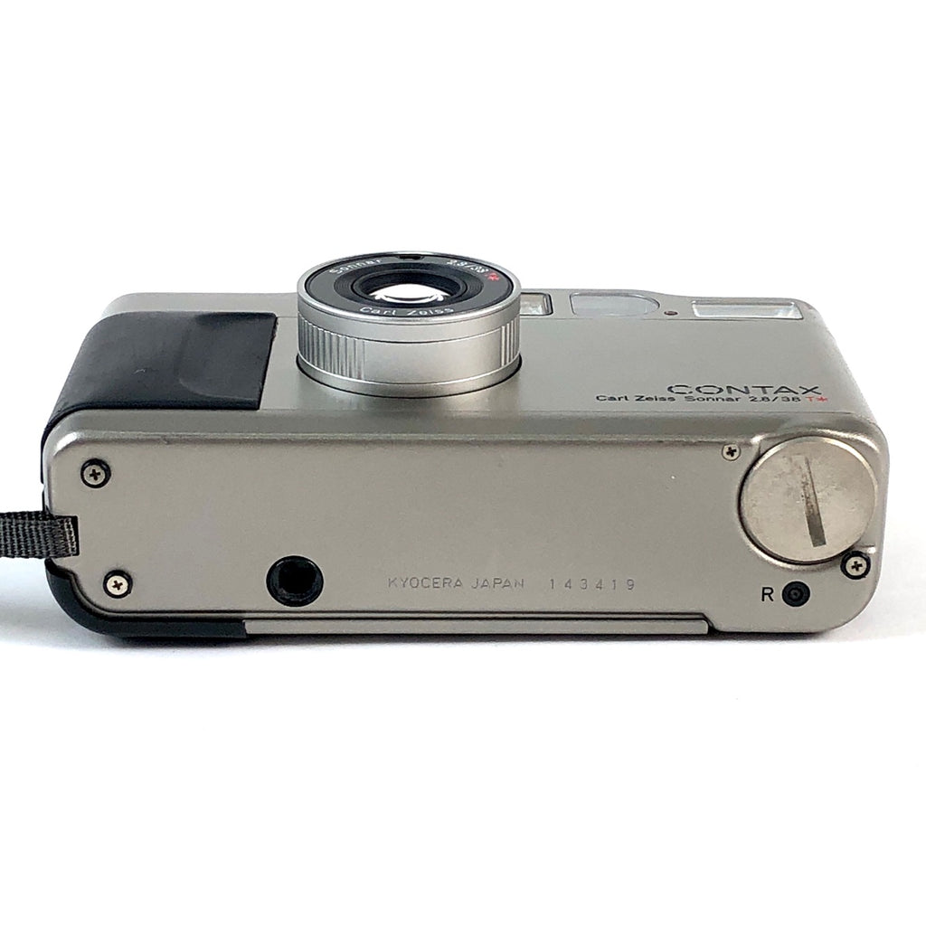 コンタックス CONTAX T2 チタンシルバー ［ジャンク品］ フィルム コンパクトカメラ 【中古】