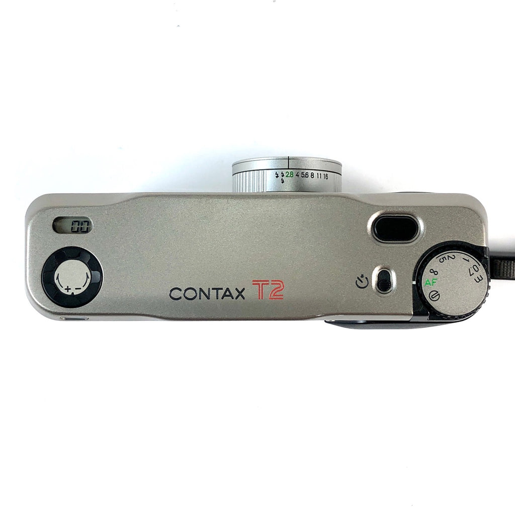 コンタックス CONTAX T2 チタンシルバー ［ジャンク品］ フィルム コンパクトカメラ 【中古】