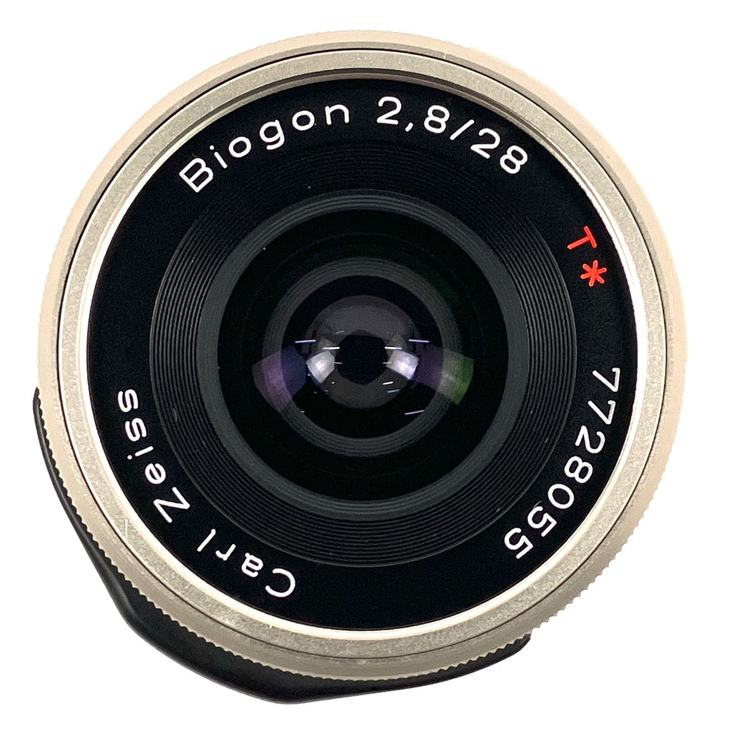 コンタックス CONTAX Biogon T* 28mm F2.8 ビオゴン Gマウント レンジファインダーカメラ用レンズ 【中古】