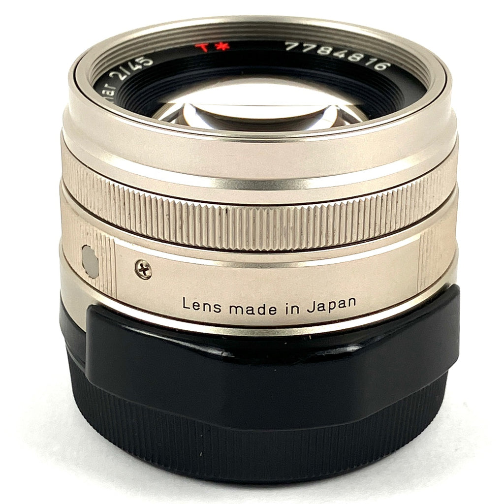 コンタックス CONTAX Planar T* 45mm F2 プラナー Gマウント レンジファインダーカメラ用レンズ 【中古】