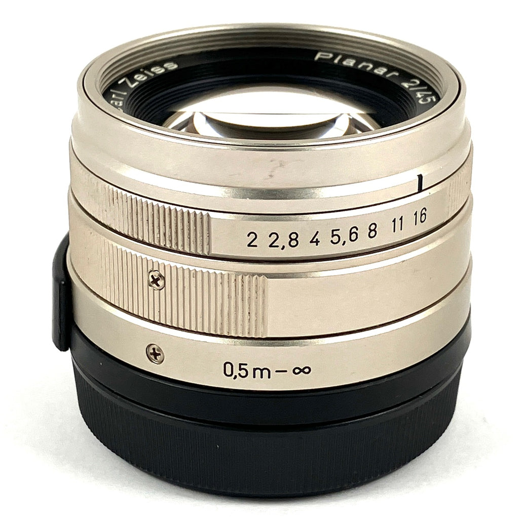 コンタックス CONTAX Planar T* 45mm F2 プラナー Gマウント レンジファインダーカメラ用レンズ 【中古】