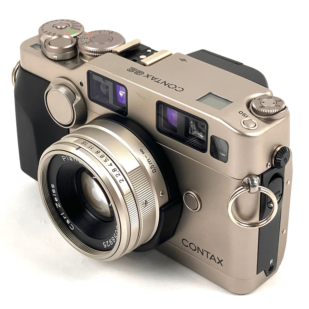 コンタックス CONTAX G2 + Planar T* 35mm F2 プラナー Gマウント フィルム レンジファインダーカメラ 【中古】