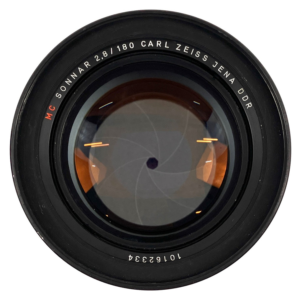 カール・ツァイス・イエナ Carl Zeiss Jena MC Sonnar 180mm F2.8（ペンタコン シックス用)  中判カメラ用レンズ 【中古】