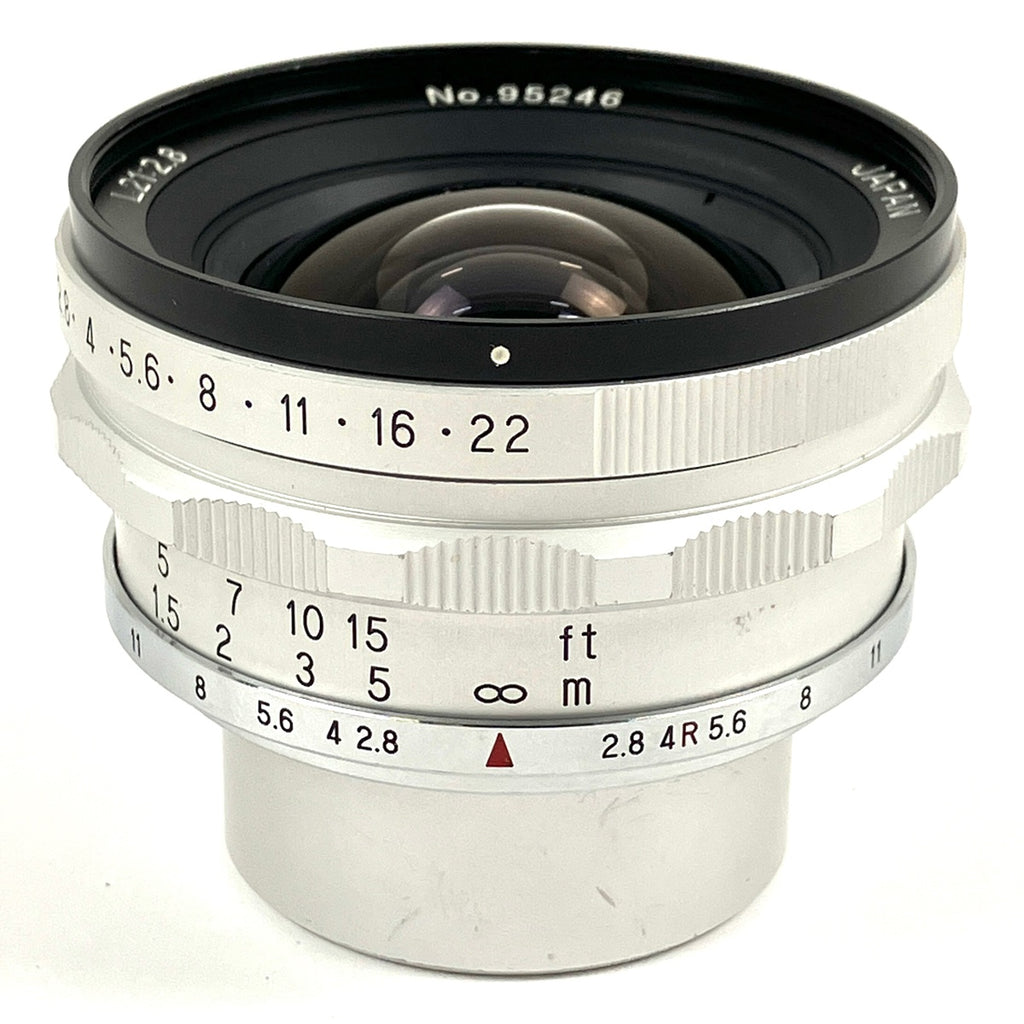 アベノン AVENON Super Wide 21mm F2.8 シルバー Lマウント L39 レンジファインダーカメラ用レンズ 【中古】