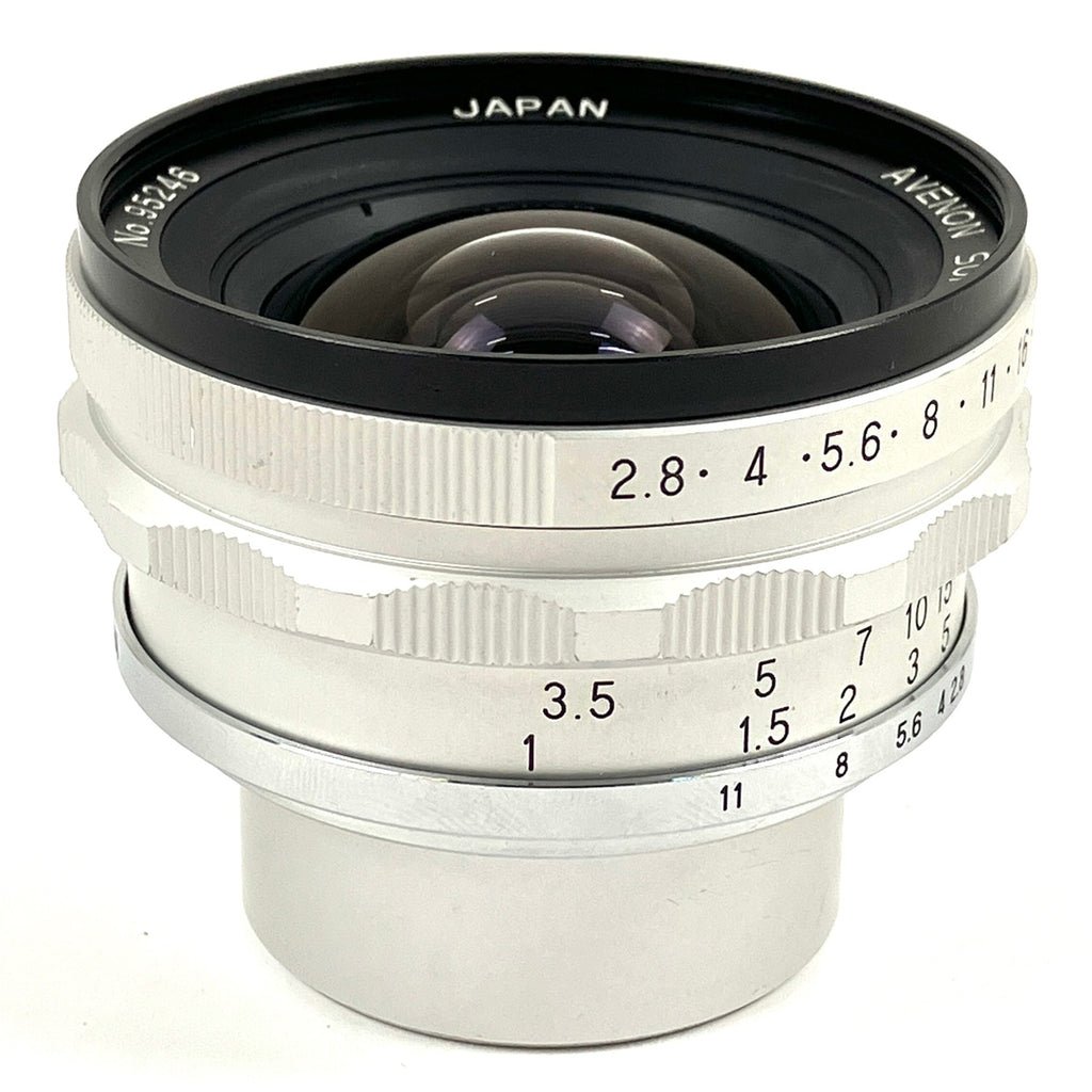 アベノン AVENON Super Wide 21mm F2.8 シルバー Lマウント L39 レンジファインダーカメラ用レンズ 【中古】