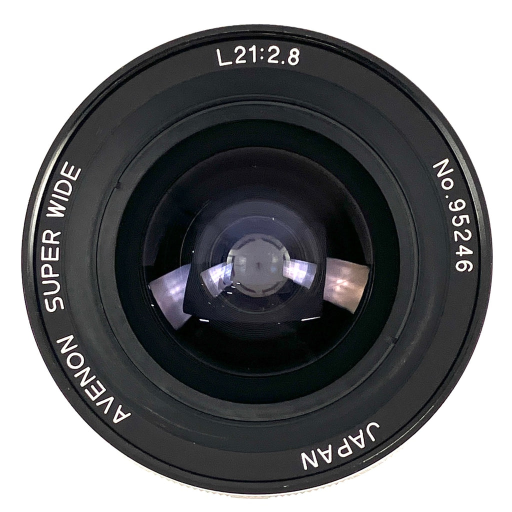 アベノン AVENON Super Wide 21mm F2.8 シルバー Lマウント L39 レンジファインダーカメラ用レンズ 【中古】