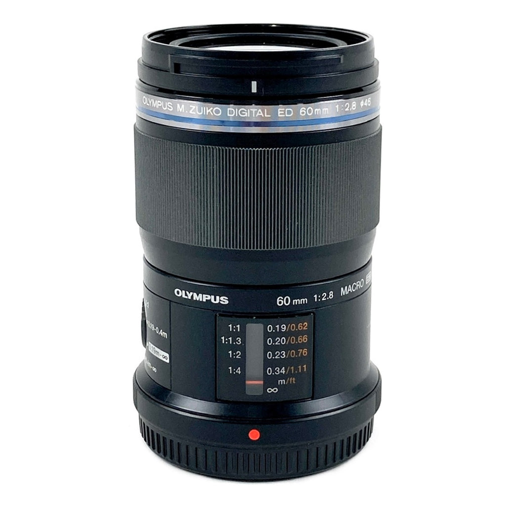 オリンパス OLYMPUS M.ZUIKO DIGITAL ED 60mm F2.8 MACRO 一眼カメラ用レンズ（オートフォーカス） 【中古】