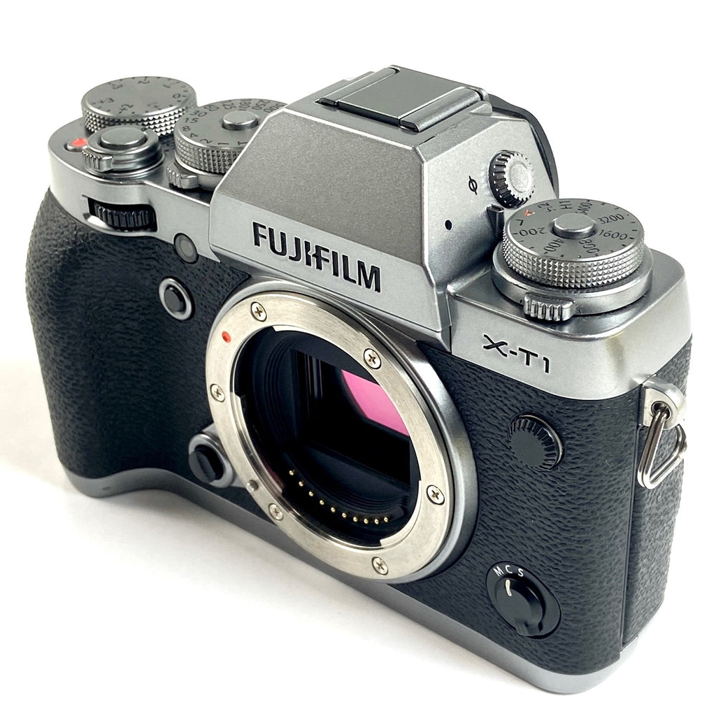 富士フイルム FUJIFILM X-T1 Graphite Silver Edition デジタル ミラーレス 一眼カメラ 【中古】