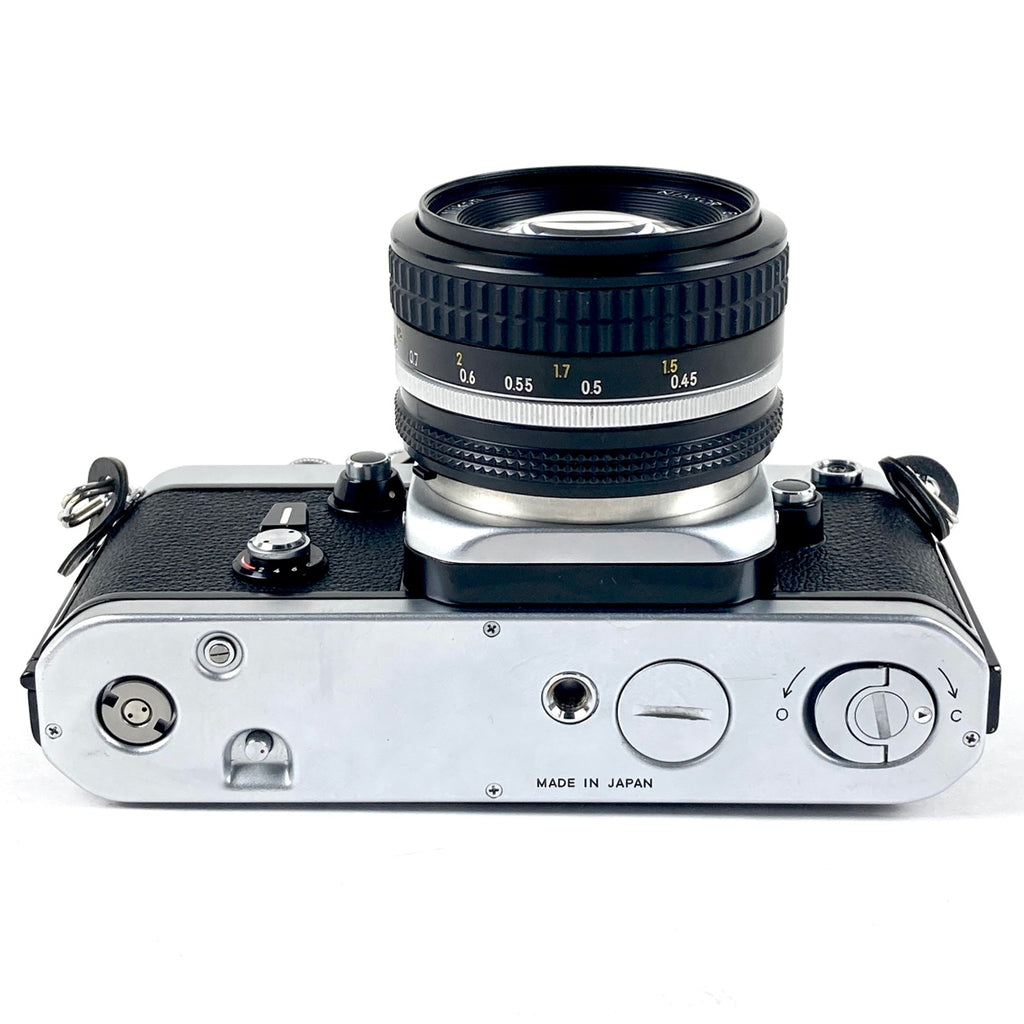 ニコン Nikon F2 フォトミック + Ai NIKKOR 50mm F1.4 フィルム マニュアルフォーカス 一眼レフカメラ 【中古】