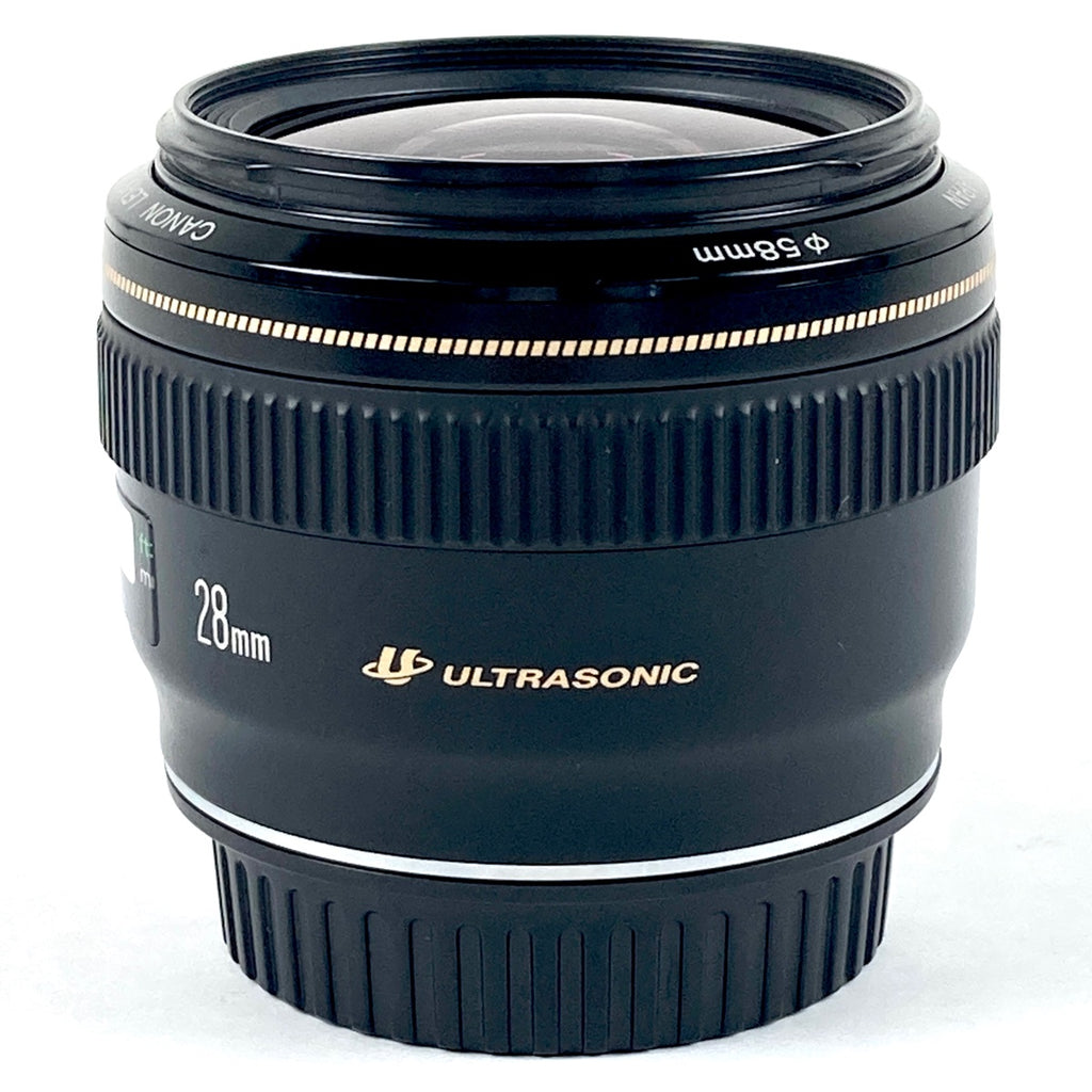 キヤノン Canon EF 28mm F1.8 USM 一眼カメラ用レンズ（オートフォーカス） 【中古】