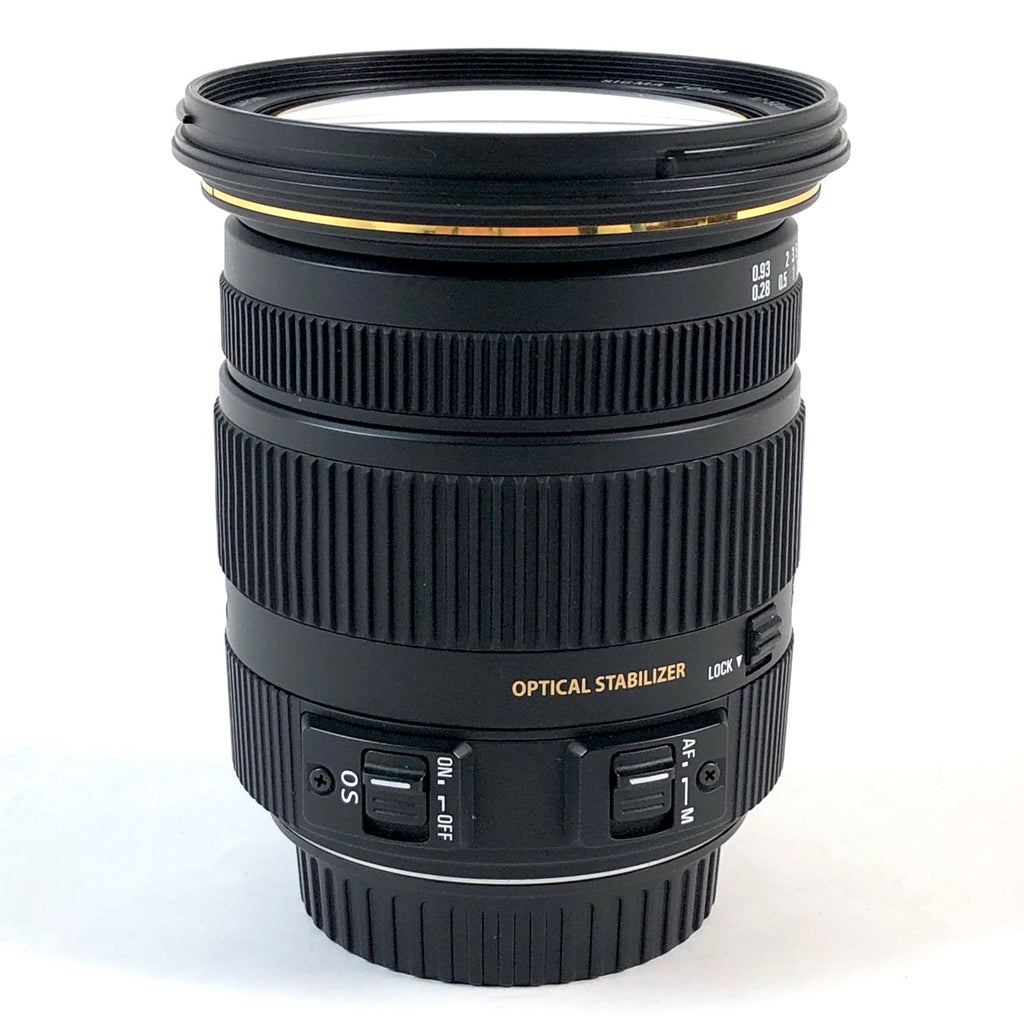 シグマ SIGMA 17-50mm F2.8 EX DC OS HSM (キヤノンEF用) 一眼カメラ用レンズ（オートフォーカス） 【中古】