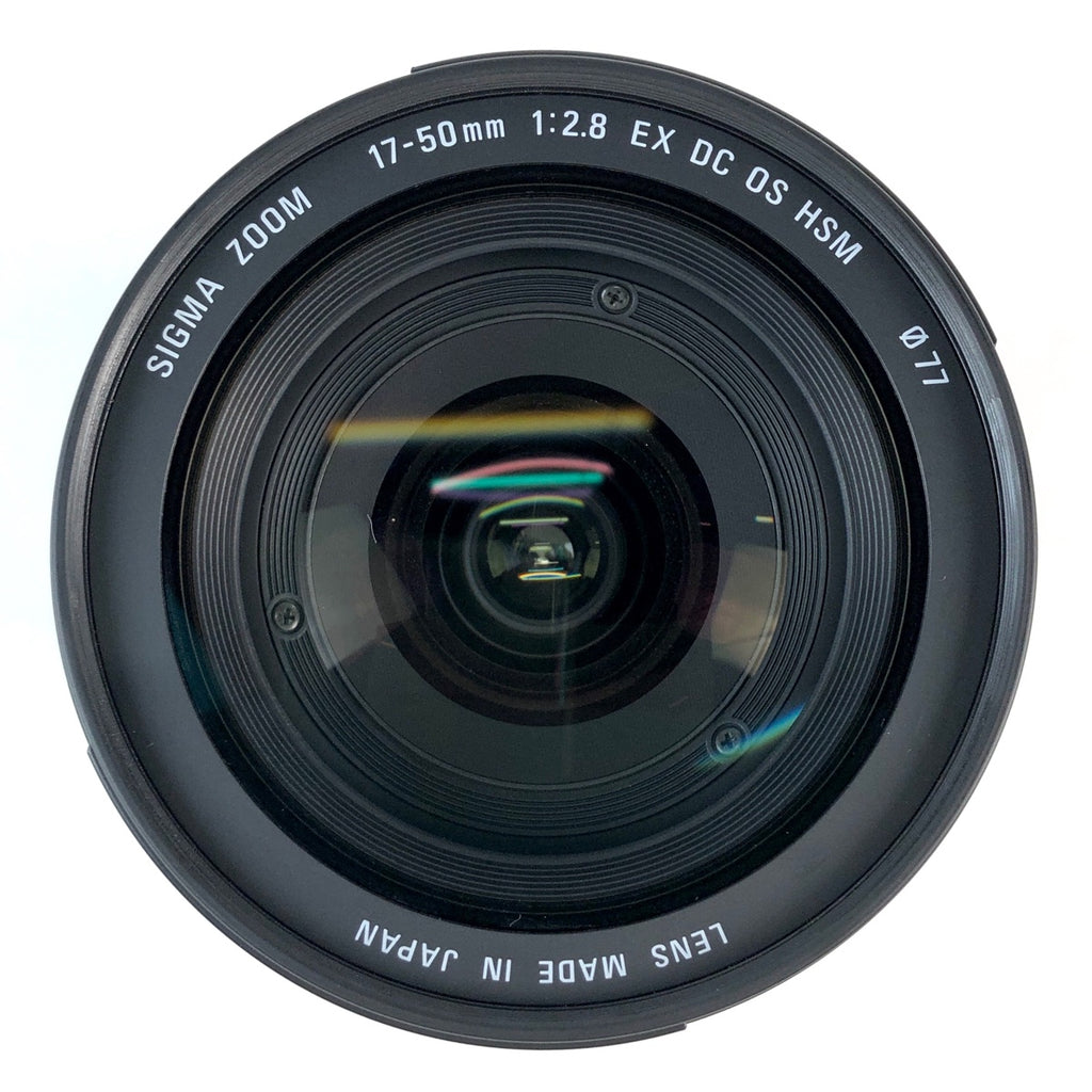 シグマ SIGMA 17-50mm F2.8 EX DC OS HSM (キヤノンEF用) 一眼カメラ用レンズ（オートフォーカス） 【中古】