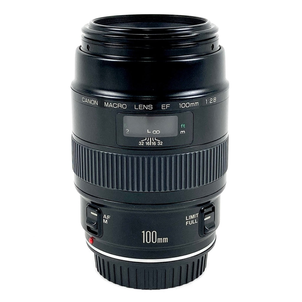 キヤノン Canon EF 100mm F2.8 MACRO 一眼カメラ用レンズ（オートフォーカス） 【中古】