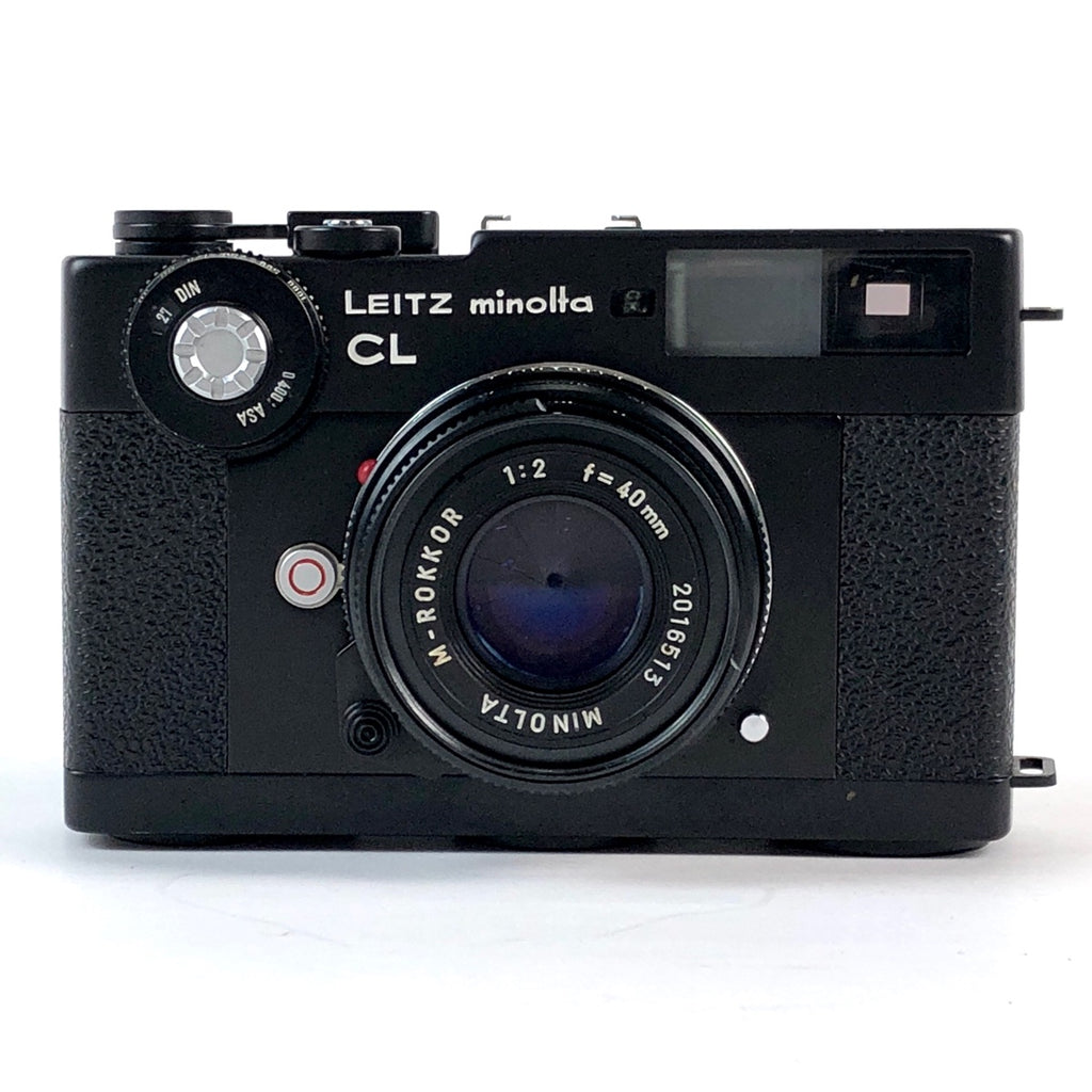 ミノルタ MINOLTA LEITZ CL + M-ROKKOR 40mm F2 ライカ Mマウント フィルム コンパクトカメラ 【中古】