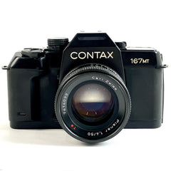 コンタックス CONTAX 167MT + Planar T* 50mm F1.4 AE プラナー［ジャンク品］ フィルム マニュアルフォーカス 一眼レフカメラ 【中古】