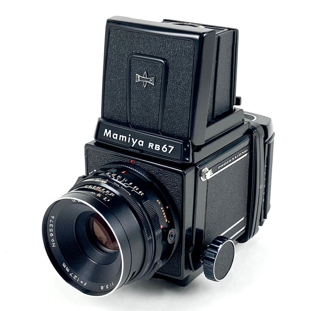 マミヤ Mamiya RB67 プロフェッショナル + SEKOR C 127mm F3.8 RB67用 中判カメラ 【中古】