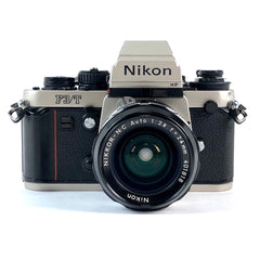 ニコン Nikon F3/T チタン シルバー ＋ NIKKOR-N.C Auto 24mm F2.8 Ai改 フィルム マニュアルフォーカス 一眼レフカメラ 【中古】