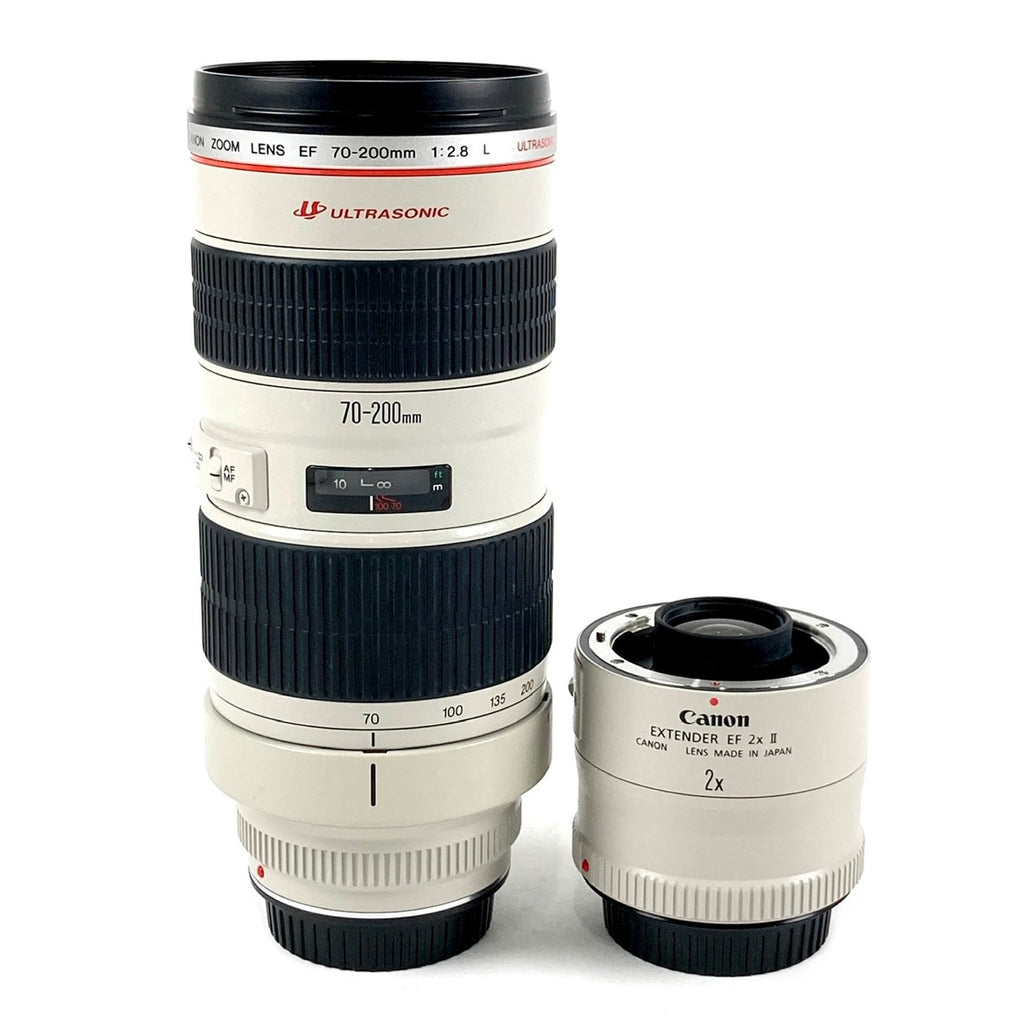 キヤノン Canon EF 70-200mm F2.8L USM + EXTENDER EF 2X II 【中古】