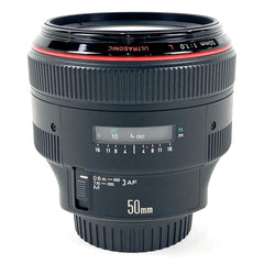 キヤノン Canon EF 50mm F1.0L USM 一眼カメラ用レンズ（オートフォーカス） 【中古】