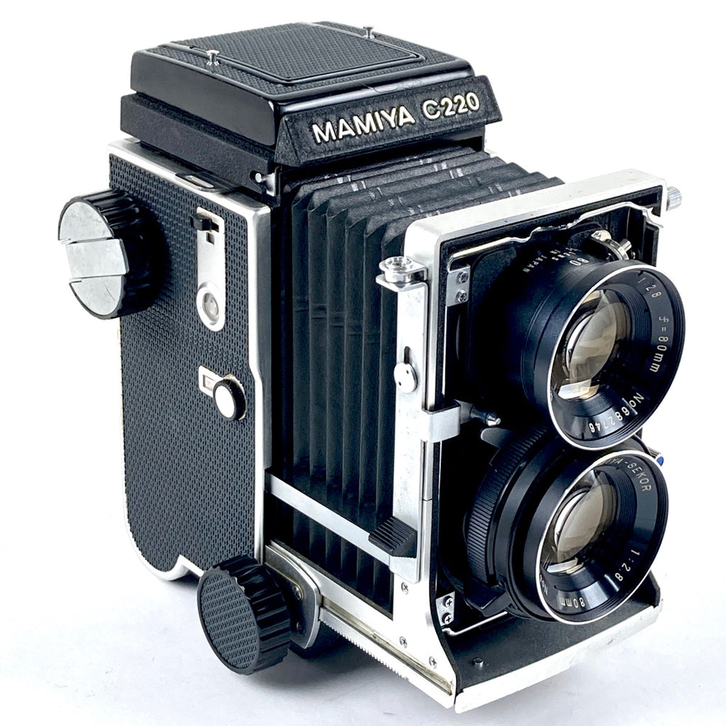 マミヤ Mamiya C220 プロ +80mmF2.8 二眼レフカメラ 【中古】