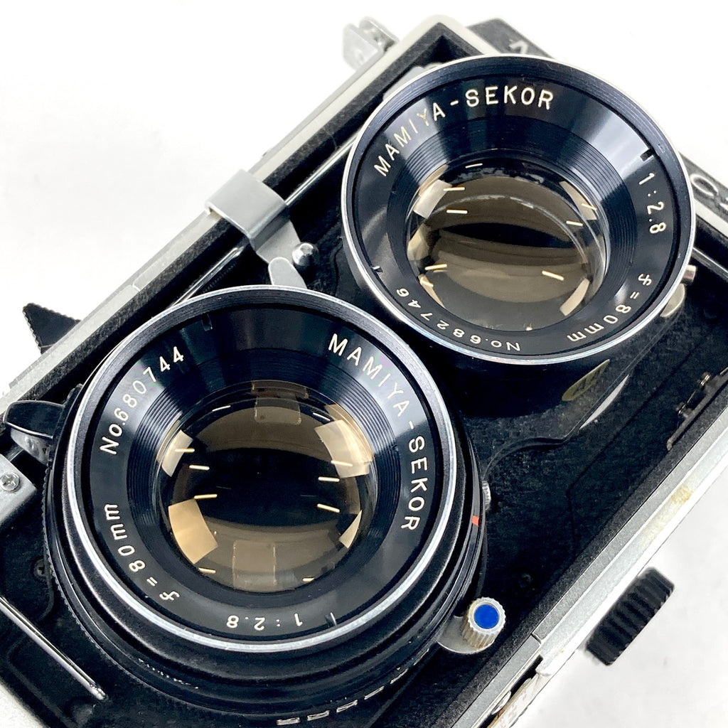 マミヤ Mamiya C220 プロ +80mmF2.8 二眼レフカメラ 【中古】