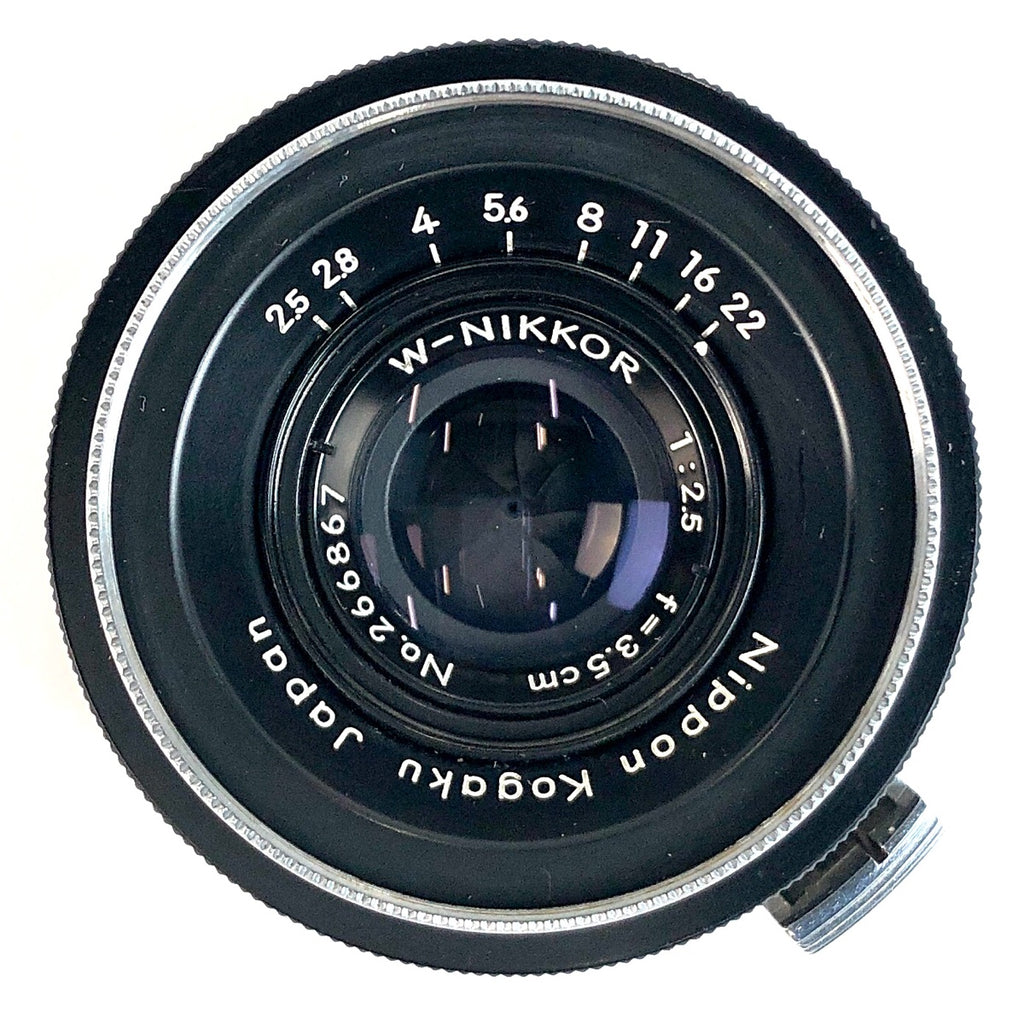 ニコン Nikon SP ＋ W-NIKKOR (.C) 35mm F2.5 3.5cm ブラック Sマウント フィルム レンジファインダーカメラ 【中古】