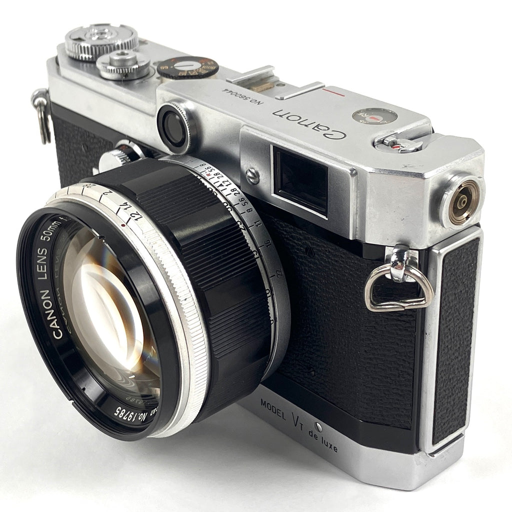 キヤノン Canon VT Deluxe＋50mm F1.2 Lマウント L39 フィルム レンジファインダーカメラ 【中古】