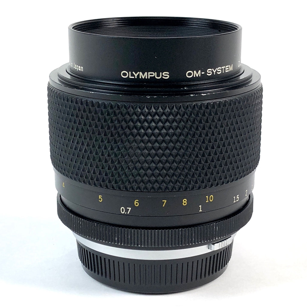 オリンパス OLYMPUS ZUIKO AUTO-MACRO 90mm F2 一眼カメラ用レンズ（マニュアルフォーカス） 【中古】