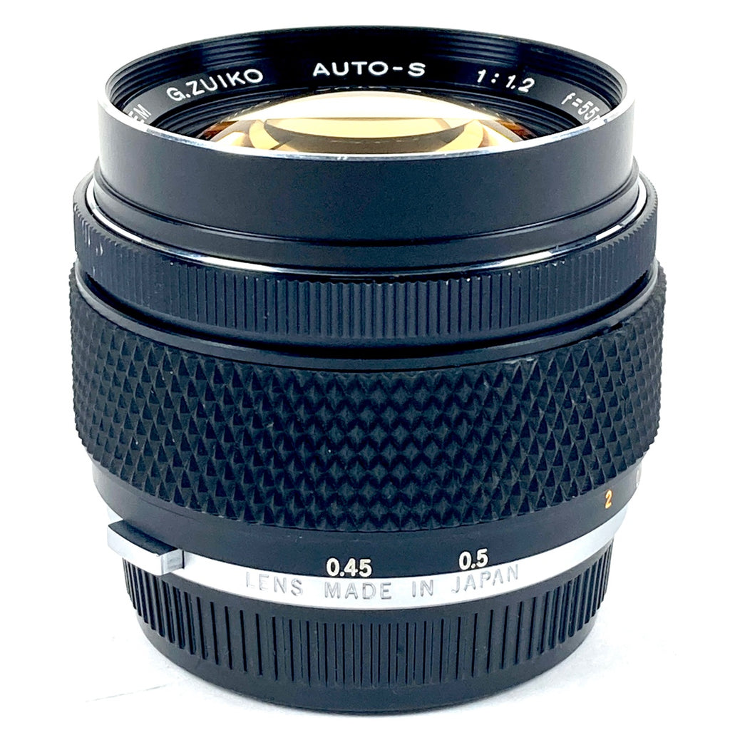 オリンパス OLYMPUS G.ZUIKO AUTO-S 55mm F1.2 一眼カメラ用レンズ（マニュアルフォーカス） 【中古】