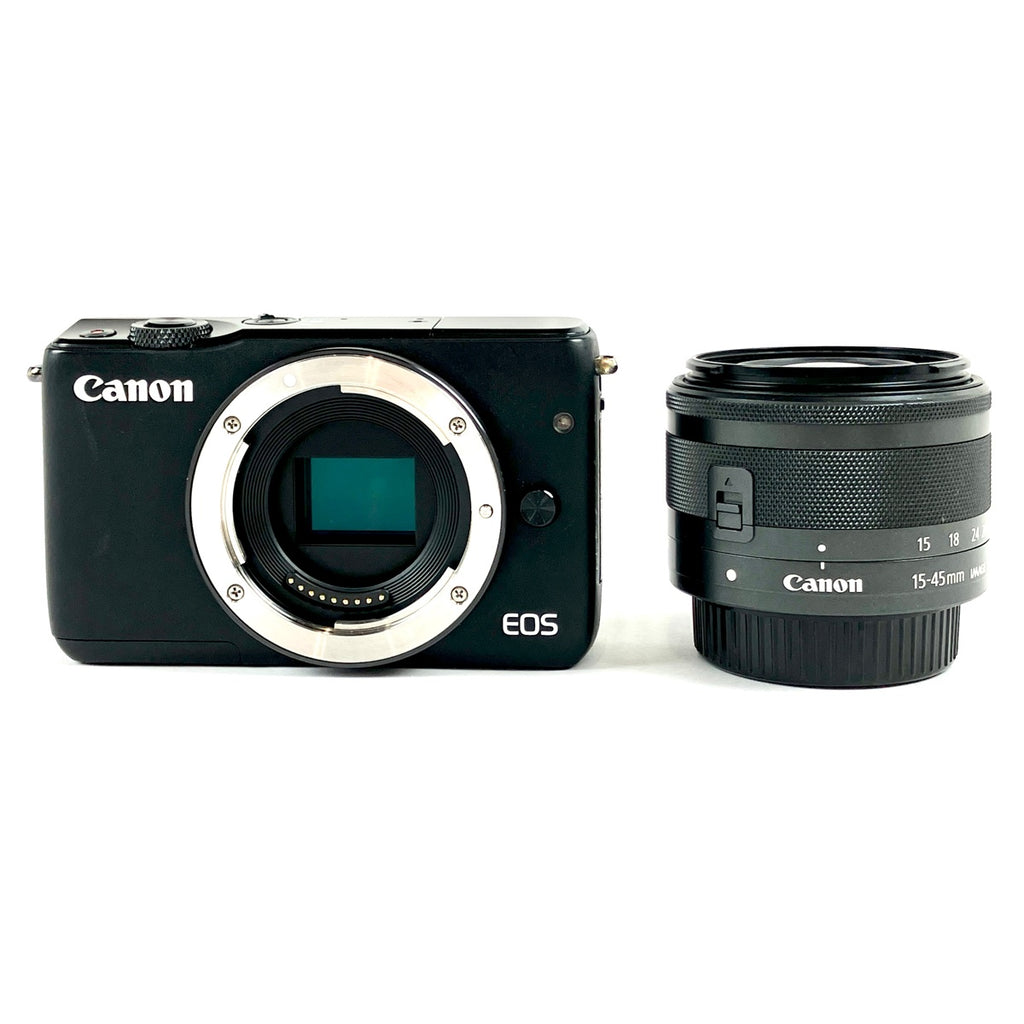 バイセル公式】キヤノン Canon EOS M10 EF-M 15-45 IS STM レンズキット ブラック デジタル ミラーレス 一眼カメラ  【中古】 - バイセルブランシェ