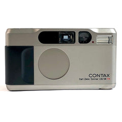 コンタックス CONTAX T2 D チタンシルバー フィルム コンパクトカメラ 【中古】