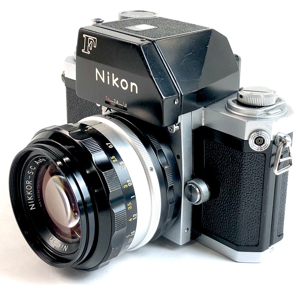 ニコン Nikon F フォトミック シルバー ＋ NIKKOR-S.C Auto 50mm F1.4 非Ai フィルム マニュアルフォーカス 一眼レフカメラ 【中古】