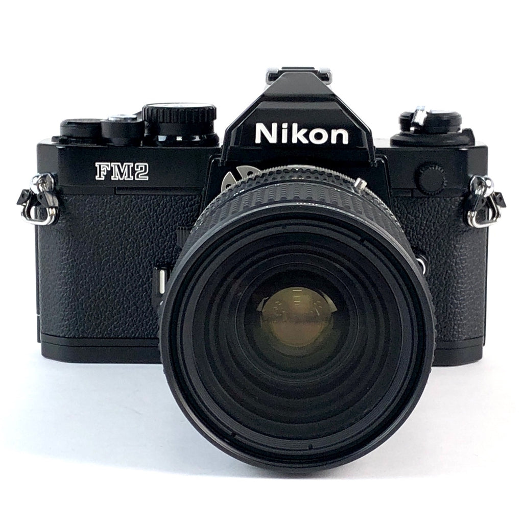 ニコン Nikon NEW FM2 ブラック ＋ Ai-S NIKKOR 28-85mm F3.5-4.5 フィルム マニュアルフォーカス 一眼レフカメラ 【中古】