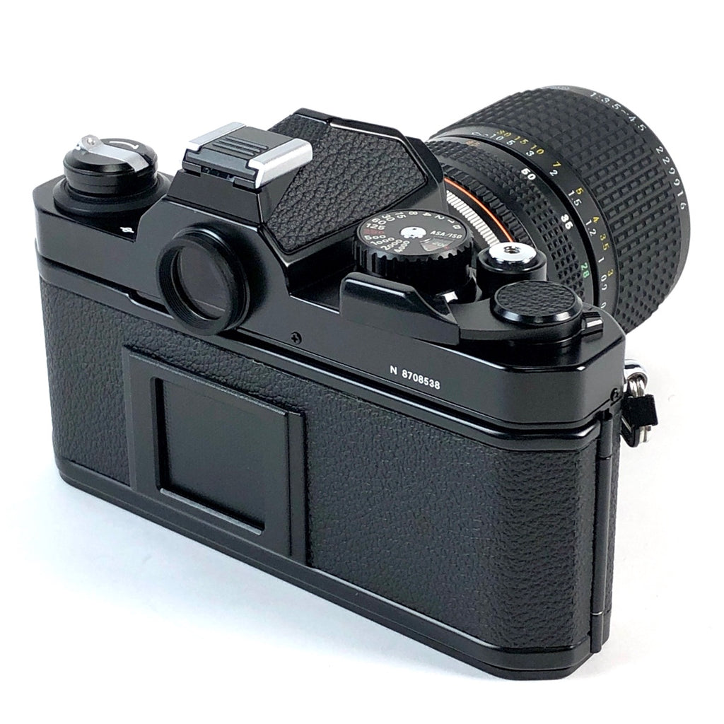 ニコン Nikon NEW FM2 ブラック ＋ Ai-S NIKKOR 28-85mm F3.5-4.5 フィルム マニュアルフォーカス 一眼レフカメラ 【中古】