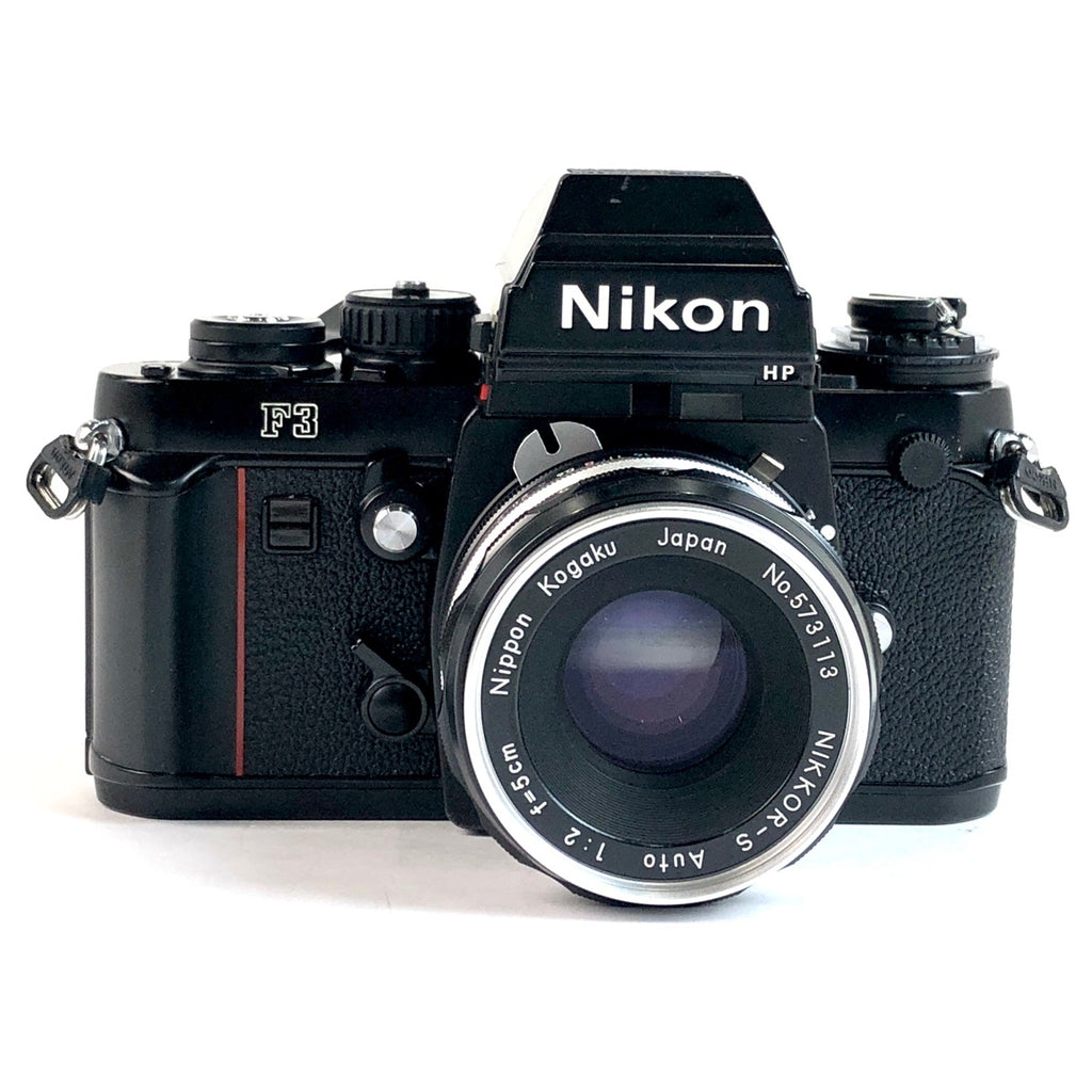 ニコン Nikon F3 HP ＋ Auto NIKKOR-S 5cm F2 50mm フィルム マニュアルフォーカス 一眼レフカメラ 【中古】