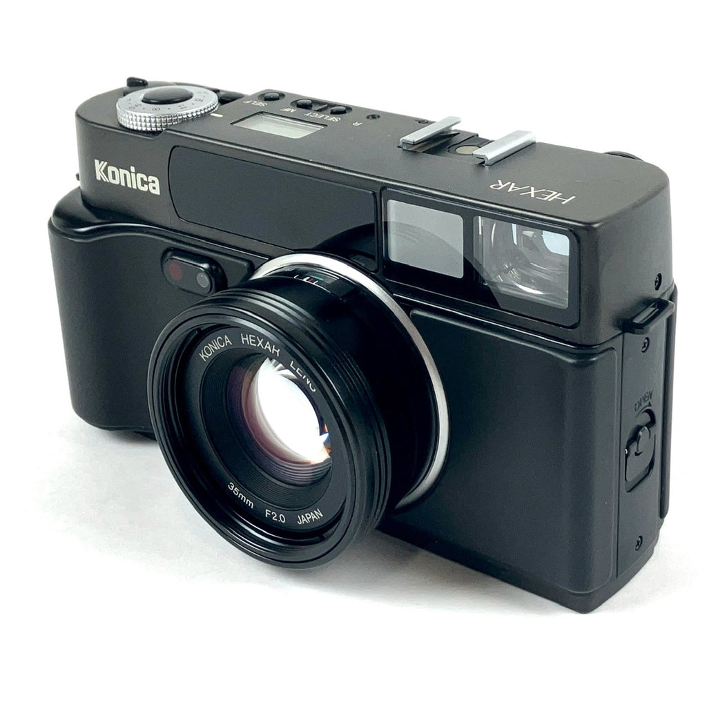 コニカ KONICA HEXAR ブラック フィルム コンパクトカメラ 【中古】