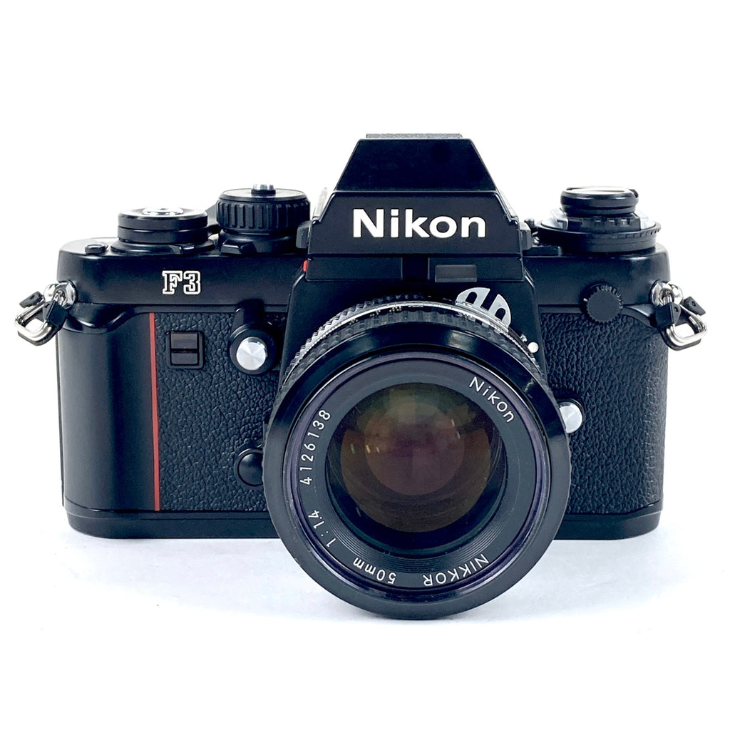 ニコン Nikon F3 アイレベル ＋ Ai NIKKOR 50mm F1.4 フィルム マニュアルフォーカス 一眼レフカメラ 【中古】