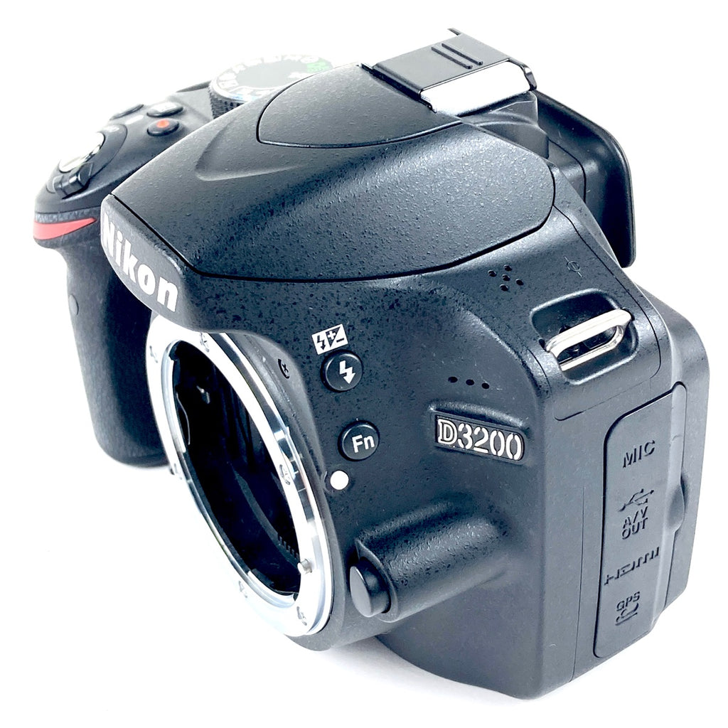 ニコン Nikon D3200 レンズキット ブラック デジタル 一眼レフカメラ 【中古】