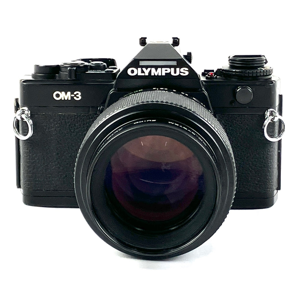 オリンパス OLYMPUS OM-3 + ZUIKO AUTO-MACRO 90mm F2 フィルム マニュアルフォーカス 一眼レフカメラ 【中古】