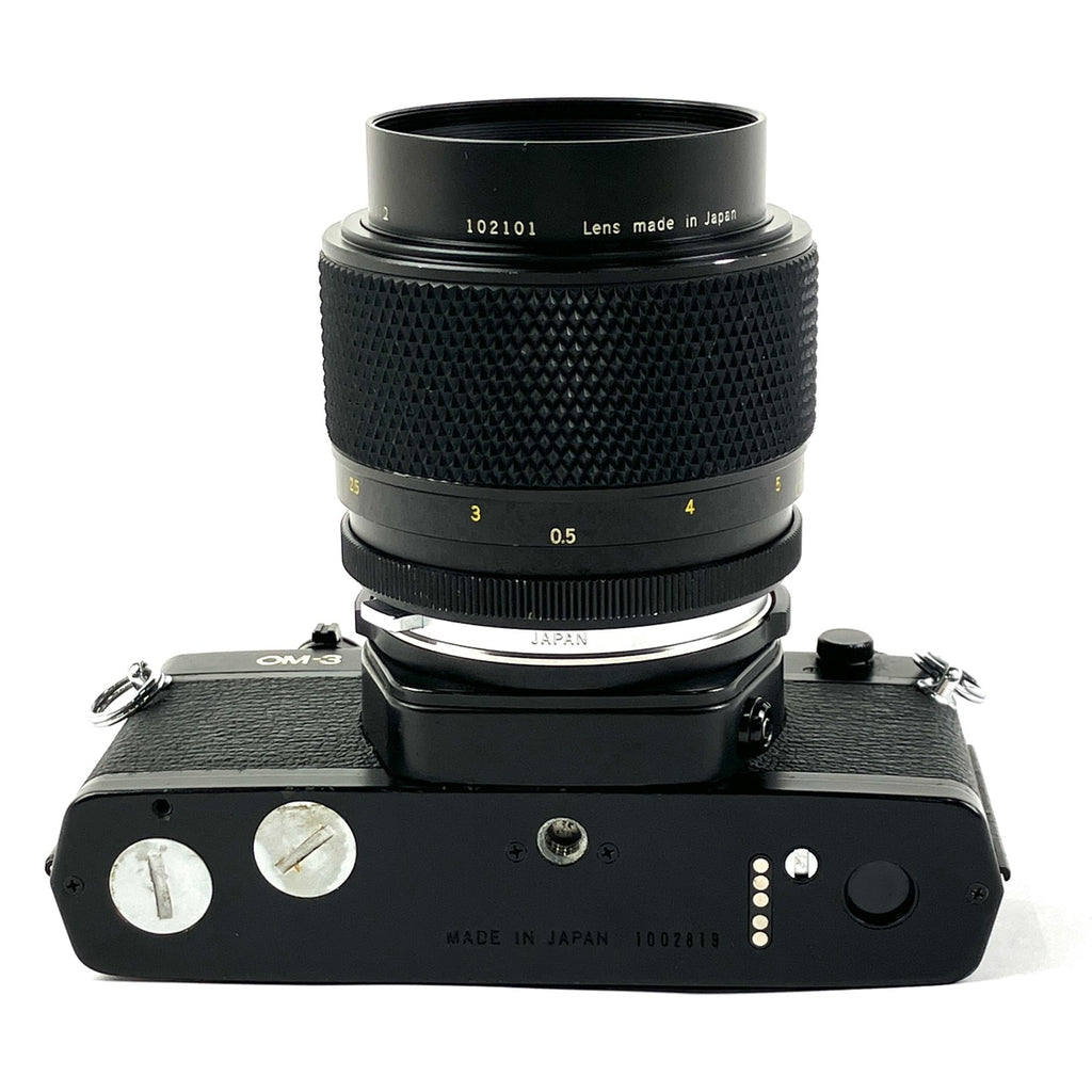 オリンパス OLYMPUS OM-3 + ZUIKO AUTO-MACRO 90mm F2 フィルム マニュアルフォーカス 一眼レフカメラ 【中古】