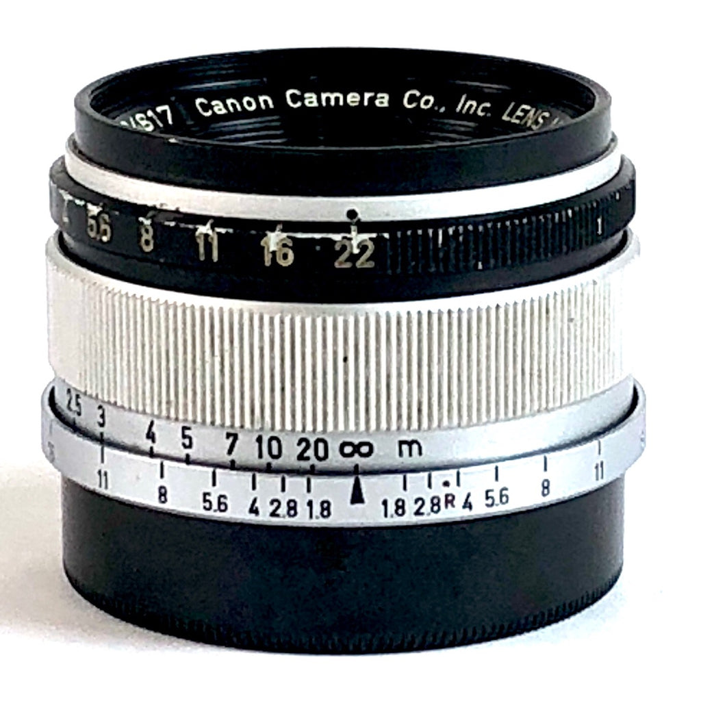 キヤノン Canon 35mm F1.8 Lマウント L39 レンジファインダーカメラ用レンズ 【中古】