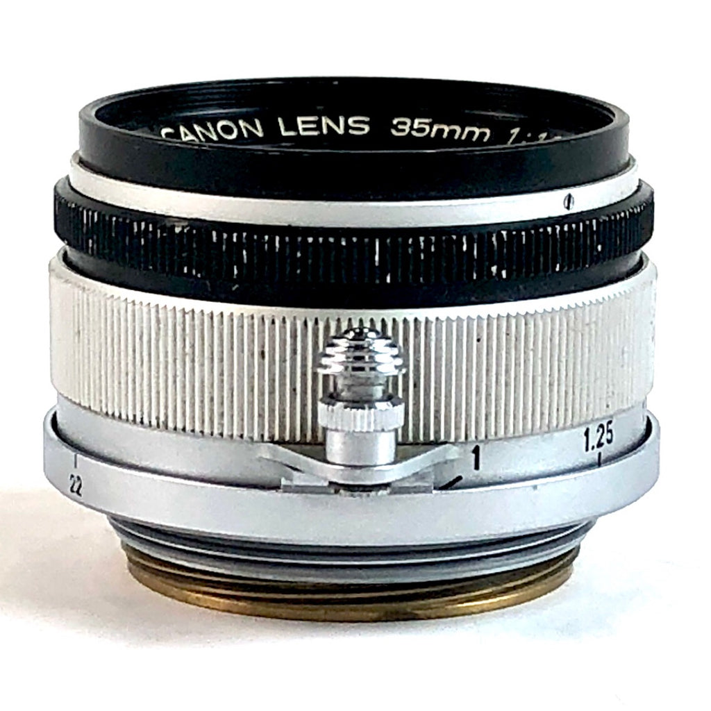 キヤノン Canon 35mm F1.8 Lマウント L39 レンジファインダーカメラ用レンズ 【中古】