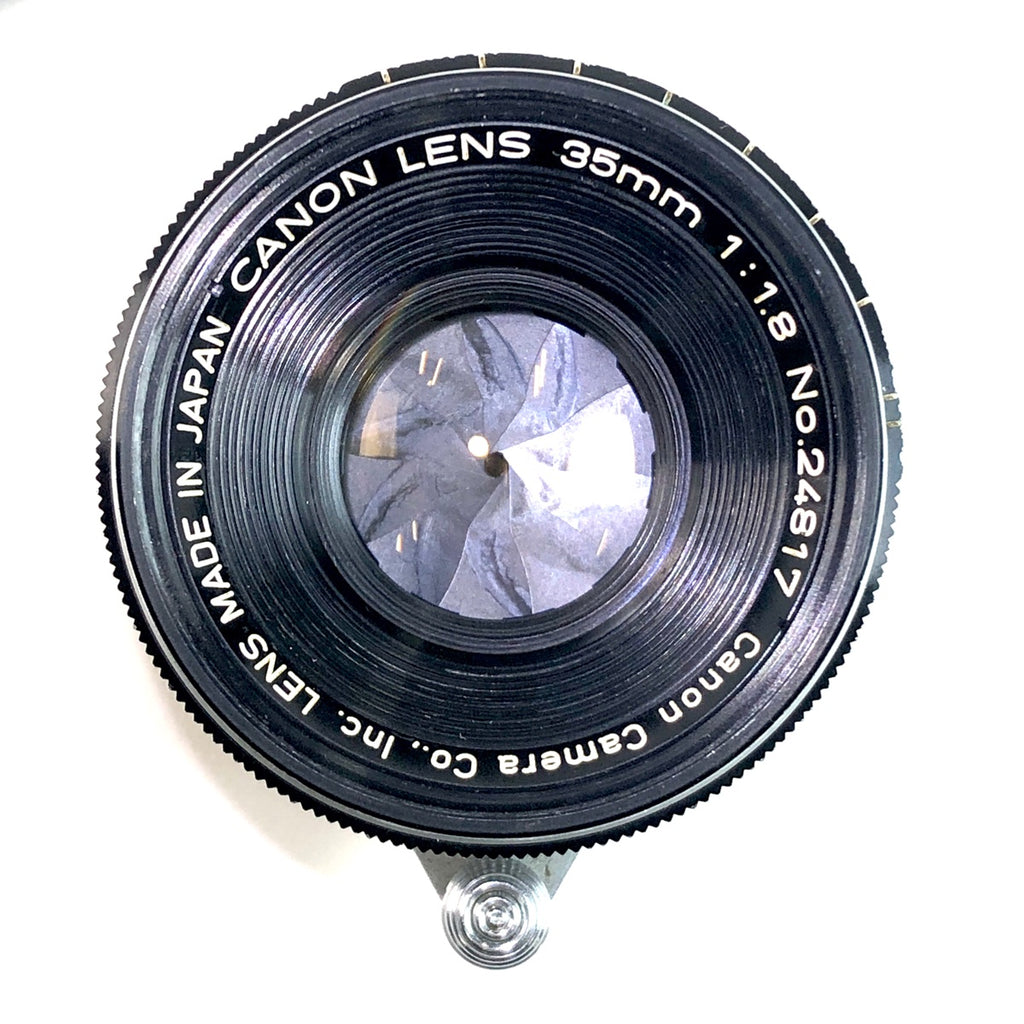 キヤノン Canon 35mm F1.8 Lマウント L39 レンジファインダーカメラ用レンズ 【中古】