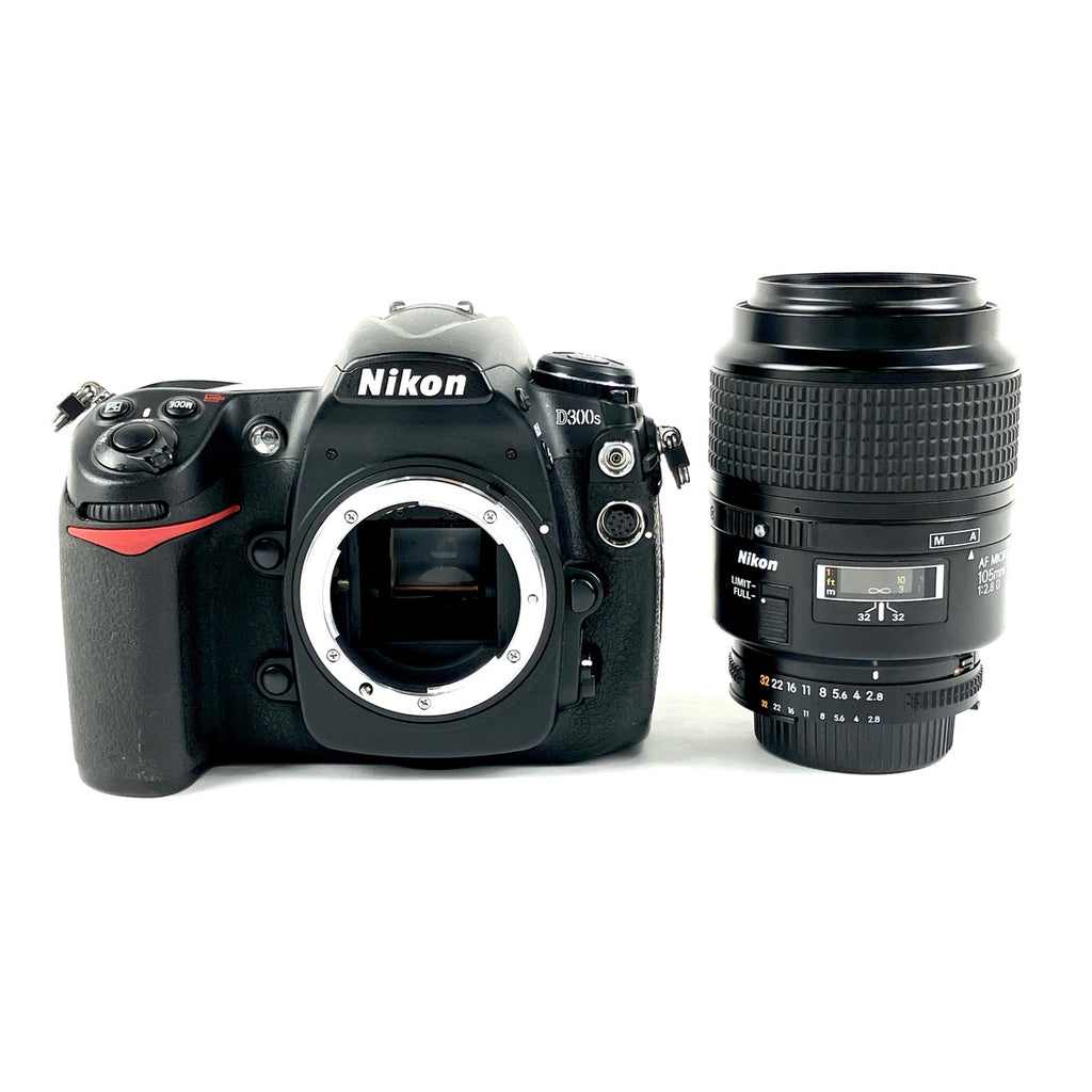 ニコン Nikon D300S ＋ AF MICRO NIKKOR 105mm F2.8D デジタル 一眼レフカメラ 【中古】