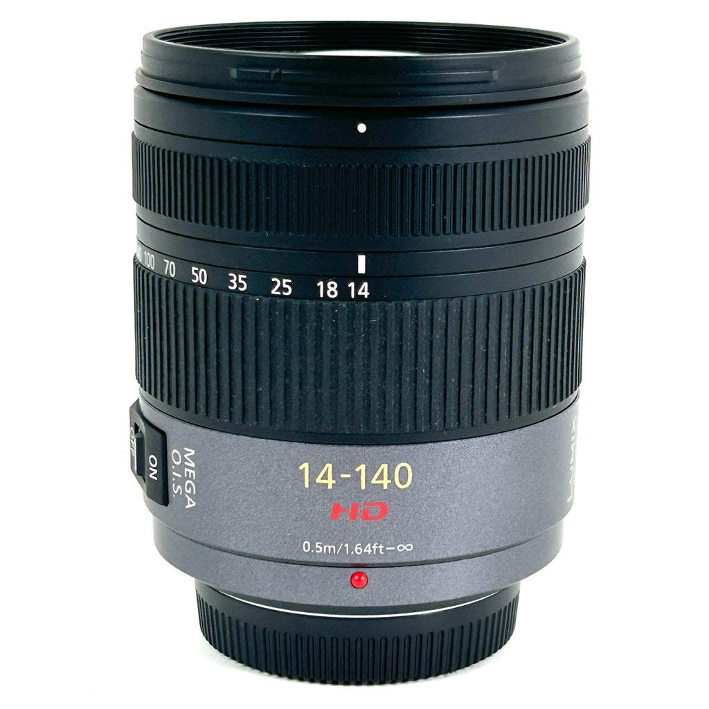 パナソニック Panasonic LUMIX G VARIO HD 14-140mm F4.0-5.8 ASPH. MEGA O.I.S. 一眼カメラ用レンズ（オートフォーカス） 【中古】