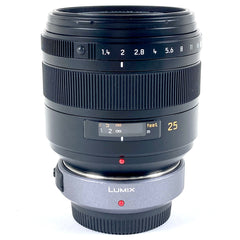 パナソニック Panasonic LEICA D SUMMILUX 25mm F1.4 ASPH.＋マウントアダプター DMW-MA1 一眼カメラ用レンズ（オートフォーカス） 【中古】